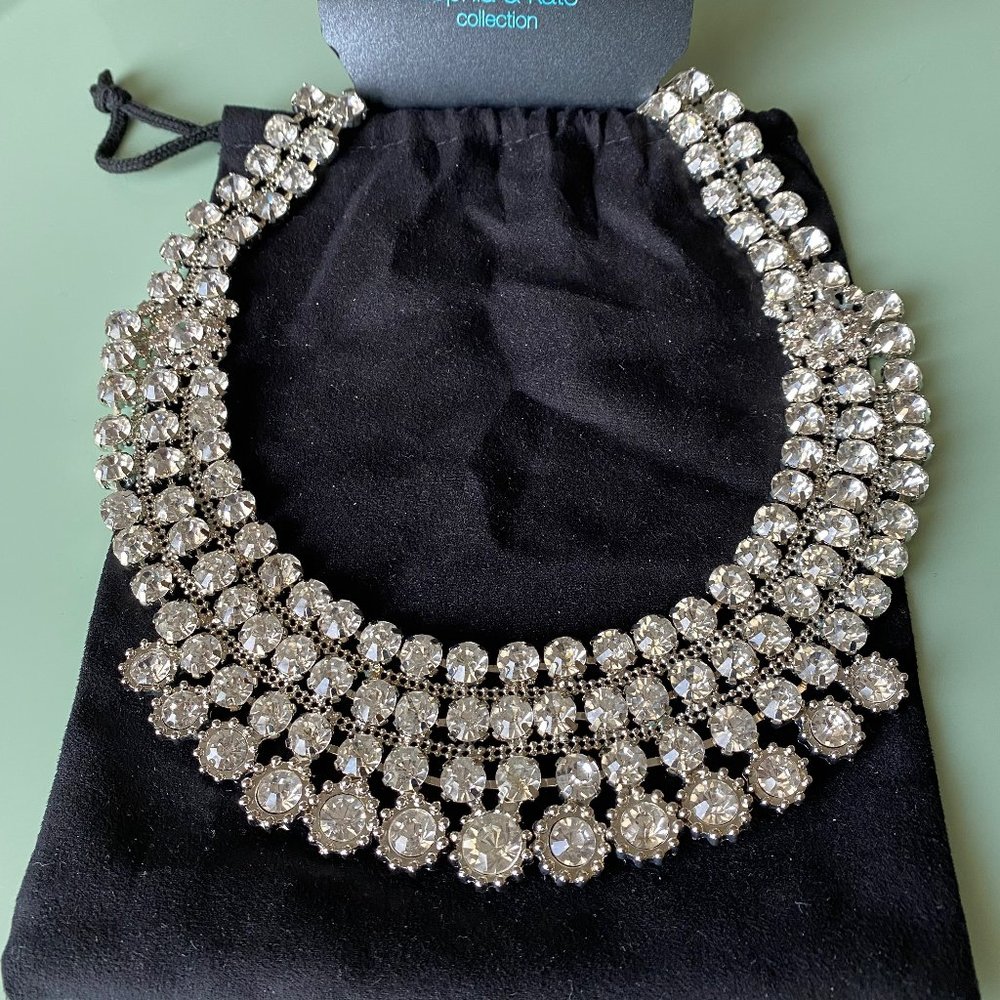 Sophia and Kate Collection rhinestones necklace